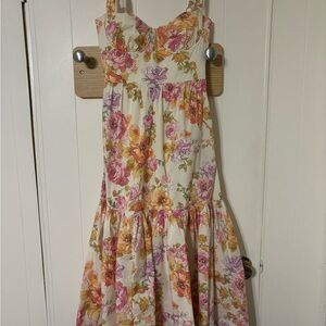 HOUSE OF CB FLORAl MIDI DRESS